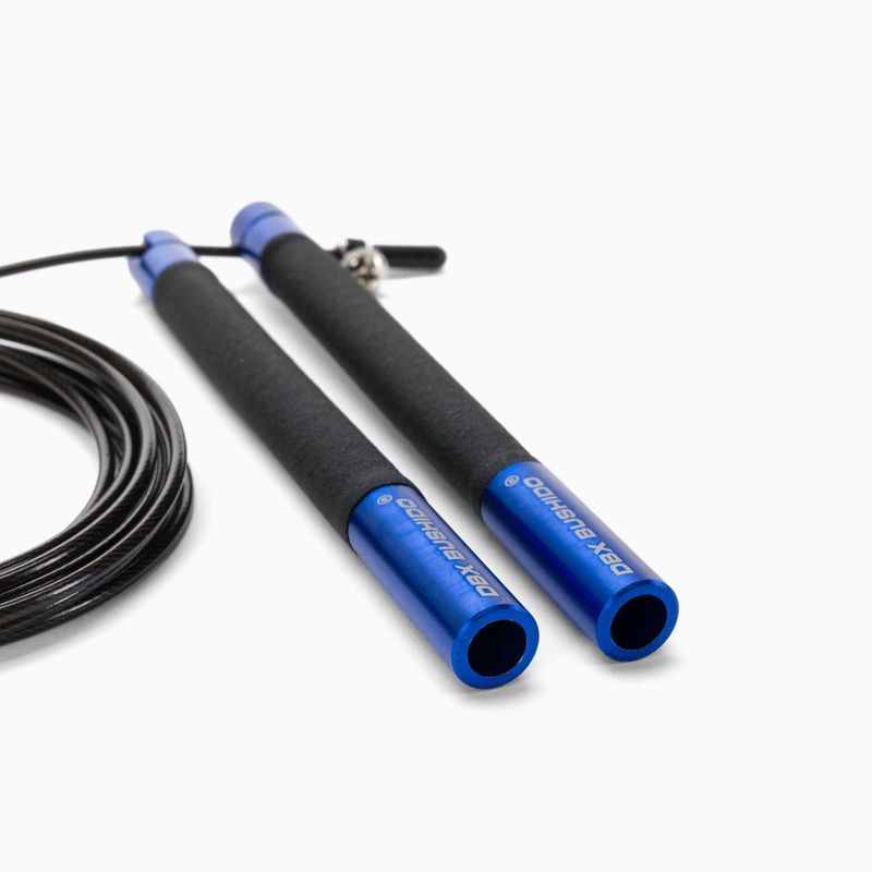 Hliníkové švihadlo Bushido Crossfit Premium S5-Blue 3