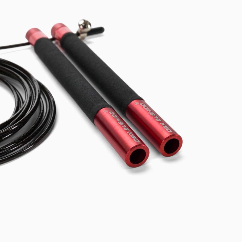 Bushido Crossfit Premium Hliníkové švihadlo červené S5-Red 3