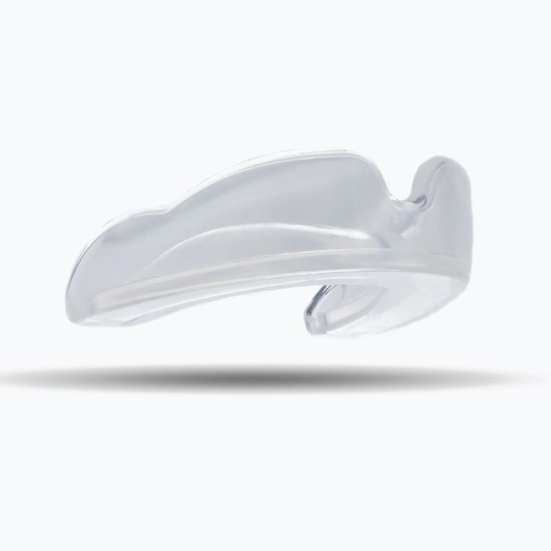 Bushido biele chrániče čeľustí + box Arm-10001-TRANS 2