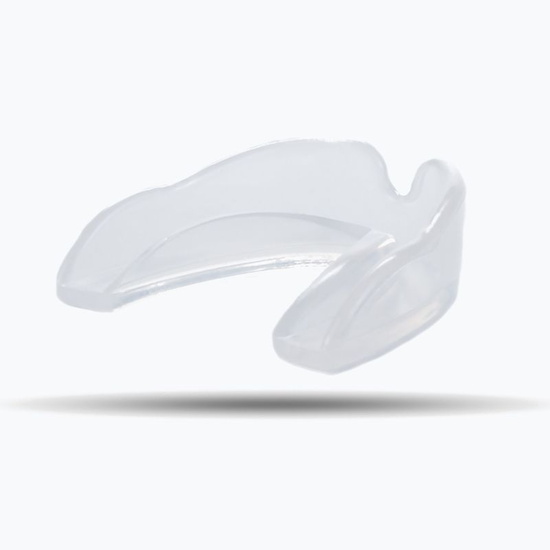 Bushido biele chrániče čeľustí + box Arm-10001-TRANS 3