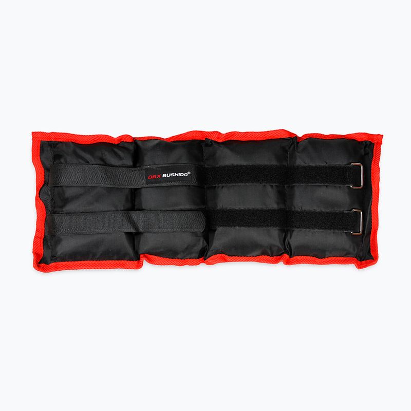 Sada závaží na členok a zápästie Bushido 2x3 kg čierna OB3 3