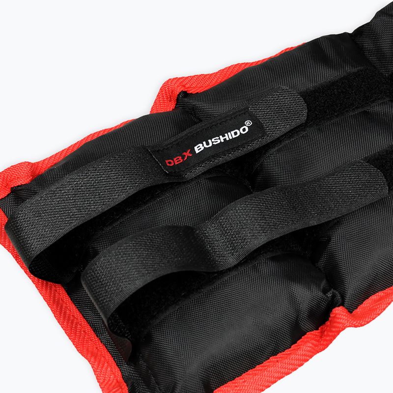 Sada závaží na členok a zápästie Bushido 2x3 kg čierna OB3 6