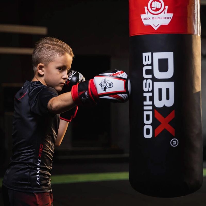 Detské tréningové vrecie  DBX BUSHIDO Junior red 6