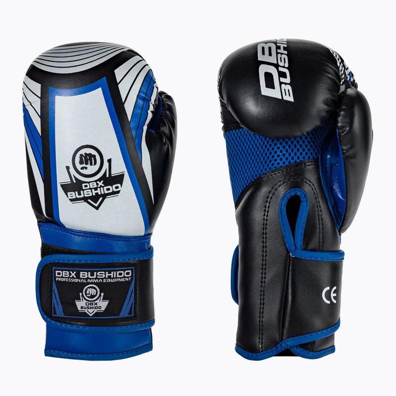 Detské boxerské rukavice DBX BUSHIDO ARB-47v1 modré 3