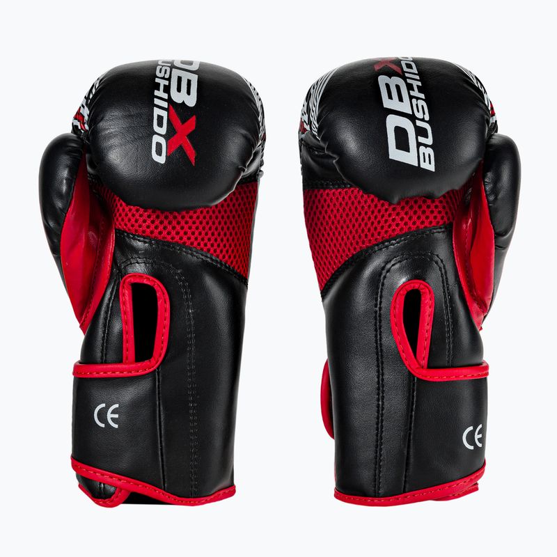 Detské boxerské rukavice DBX BUSHIDO ARB-47v2 čierno-červené 2