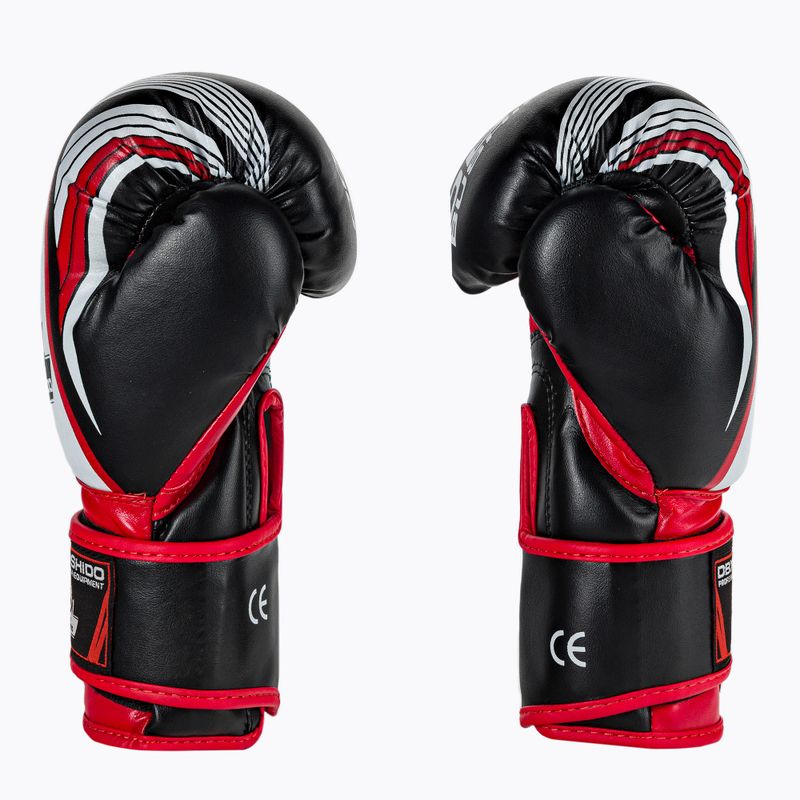 Detské boxerské rukavice DBX BUSHIDO ARB-47v2 čierno-červené 4