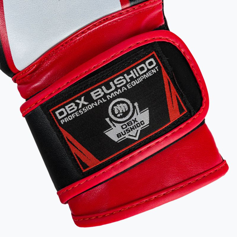 Detské boxerské rukavice DBX BUSHIDO ARB-47v2 čierno-červené 5