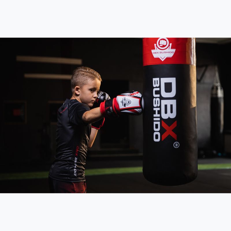 Detské boxerské rukavice DBX BUSHIDO ARB-47v2 čierno-červené 11