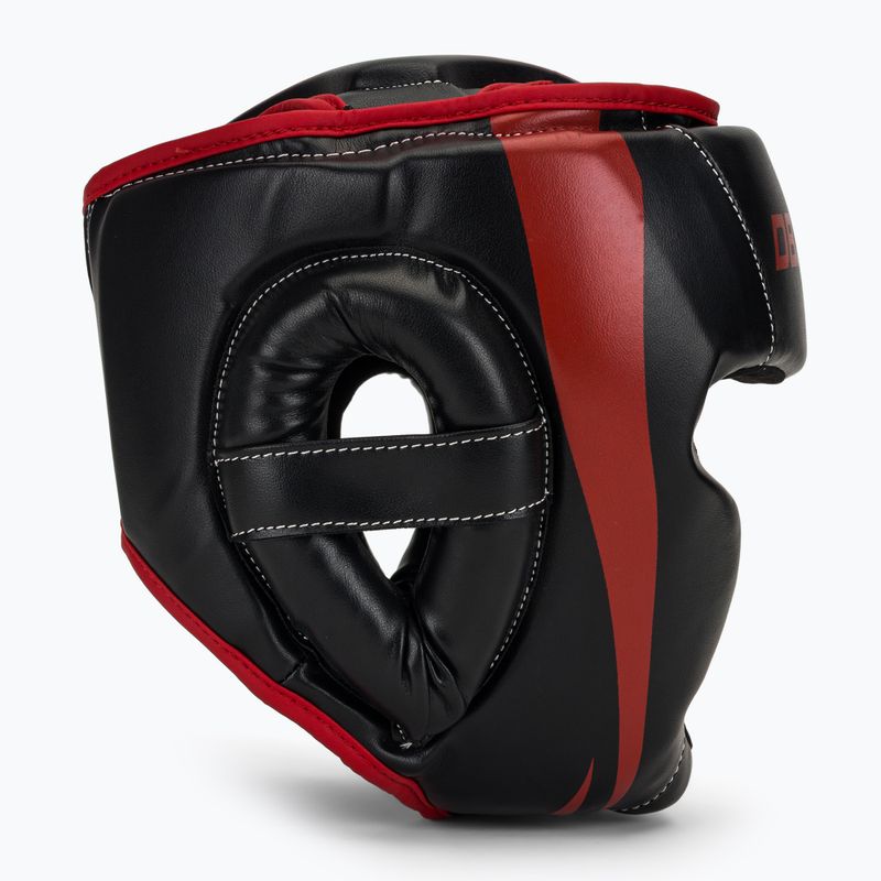 Boxerská prilba DBX BUSHIDO ARH-2190R čierna/červená 2
