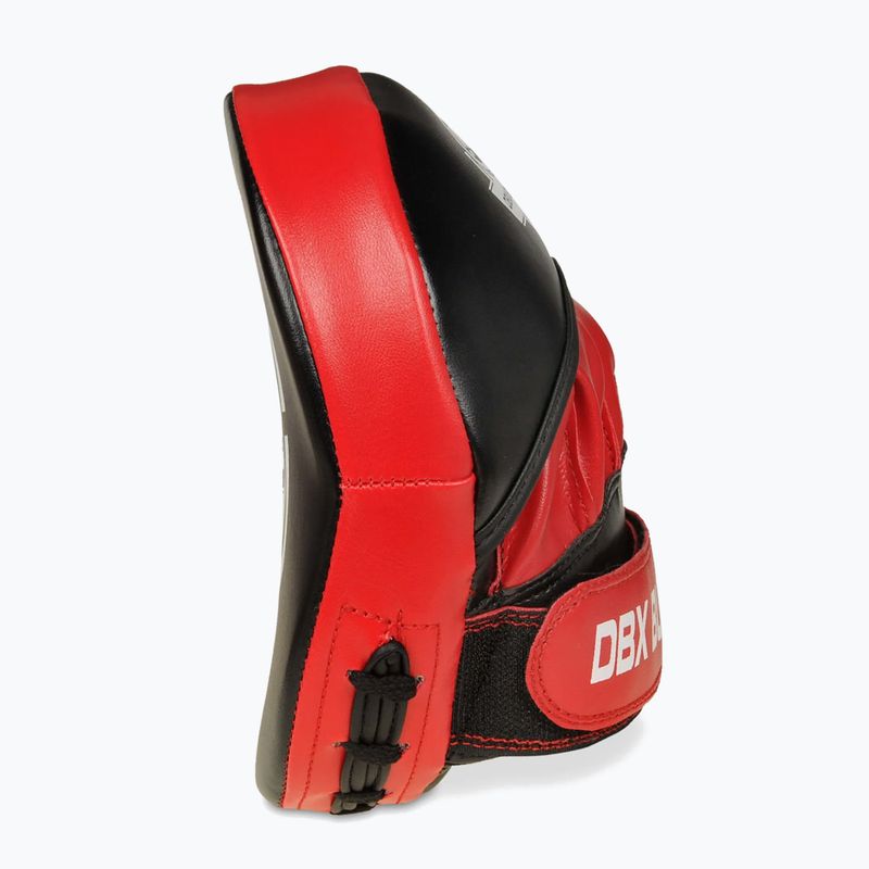 Tréningové lapy trenérske DBX Bushido Mini 2 pcs. black/red/white 5