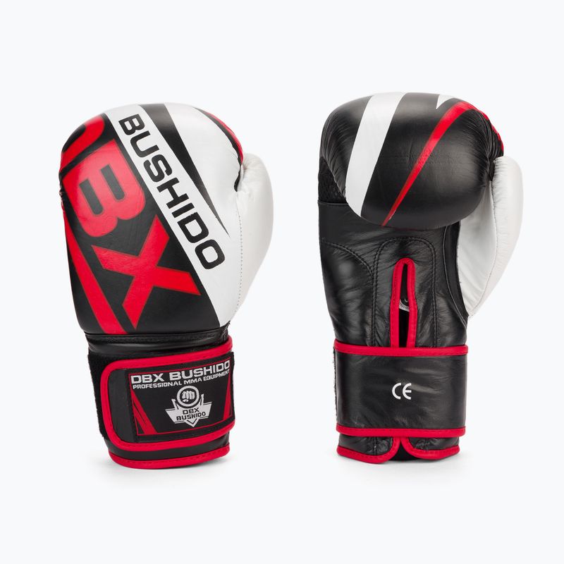 Boxerské rukavice Bushido sparring black B-2v7 3