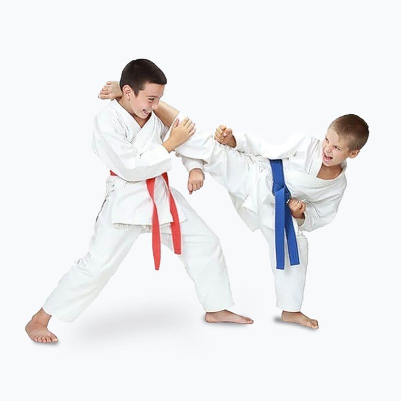 Karategi s pásom pre deti DBX BUSHIDO ARK-312 biele 7