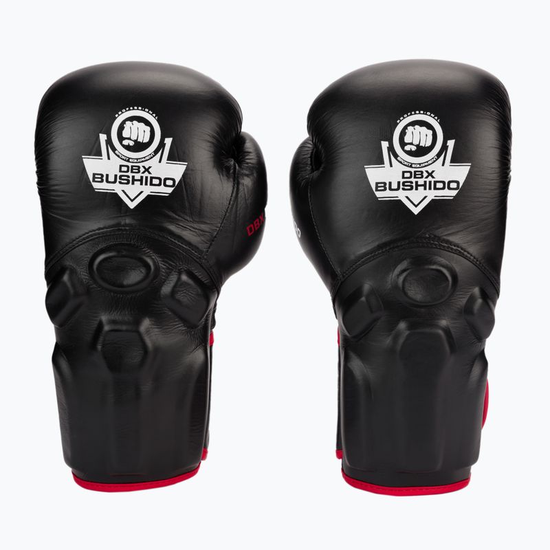 Boxerské rukavice DBX BUSHIDO so systémom Wrist Protect black Bb2