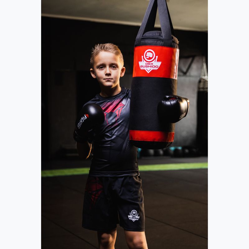 DBX BUSHIDO Detský boxerský set DBX Kids čierno-červený KIDS6SET 2