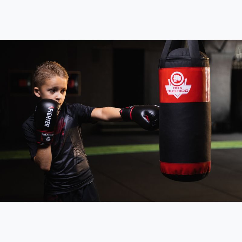 DBX BUSHIDO Detský boxerský set DBX Kids čierno-červený KIDS6SET 12