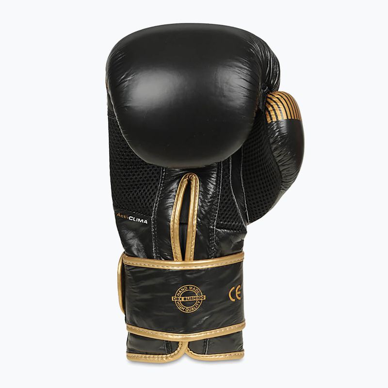 Boxerské rukavice Bushido z prírodnej kože čierne B-2v13 7