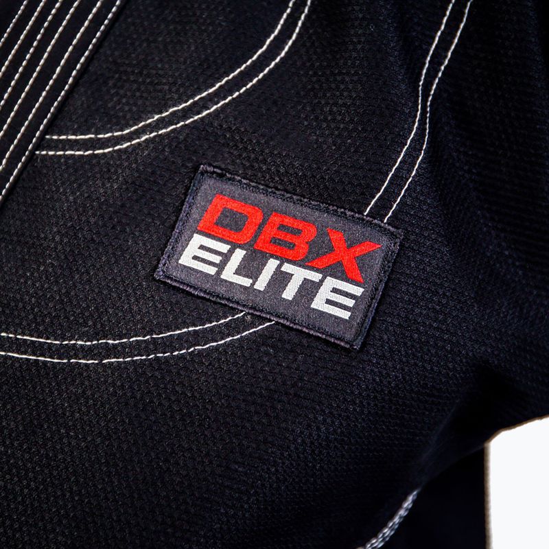 Bushido Gi Elite BJJ tréningové kimono + opasok čierny DBX-BJJ-2-A2 8