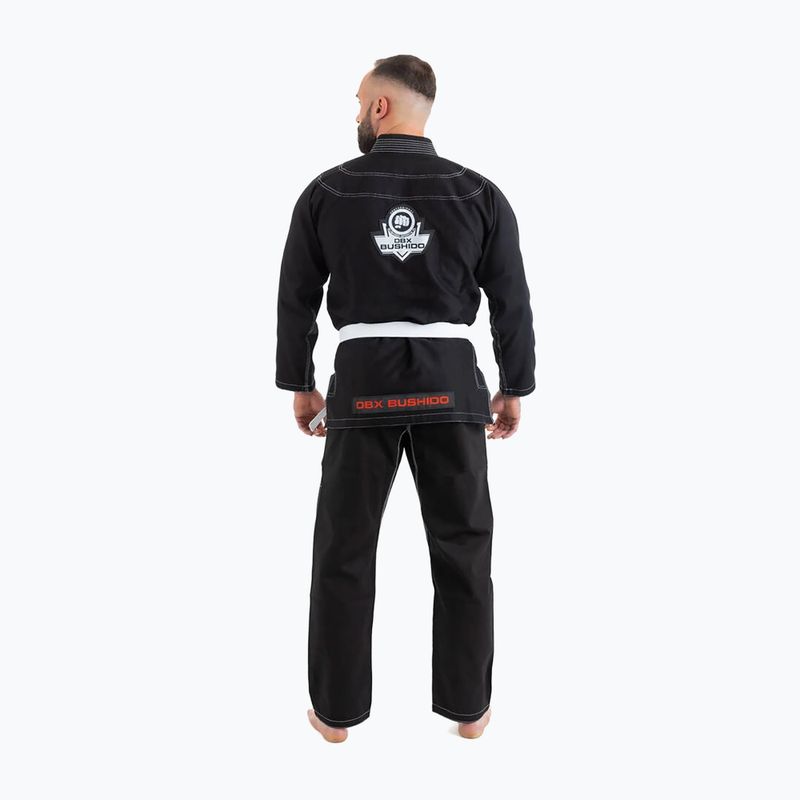 Bushido Gi Elite BJJ tréningové kimono + opasok čierny DBX-BJJ-2-A2 12