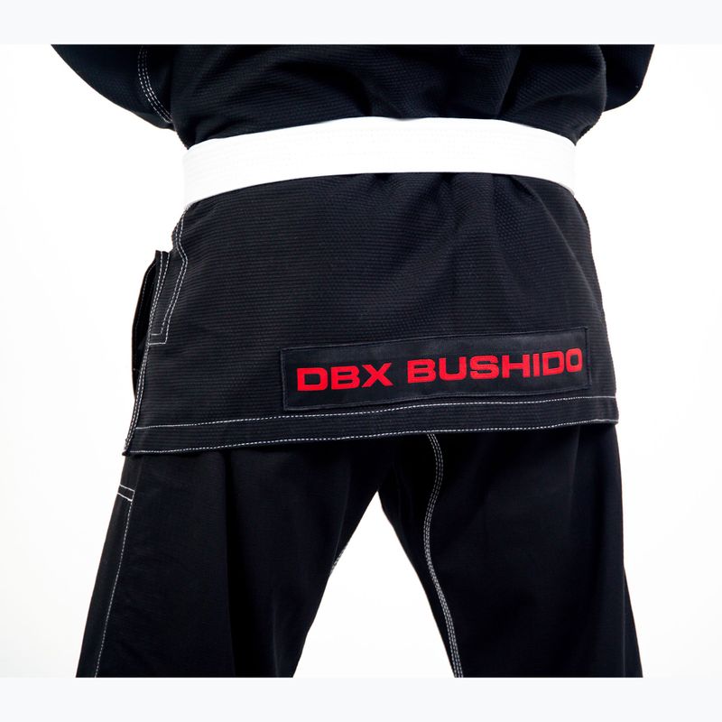 Bushido Gi Elite BJJ tréningové kimono + opasok čierny DBX-BJJ-2-A2 16