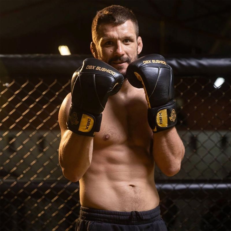 Boxerské rukavice Bushido z prírodnej kože čierne B-2v14 11