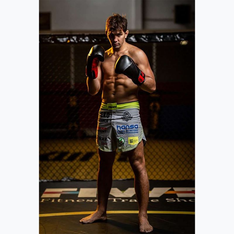 DBX BUSHIDO "Hammer - Red" Muay Thai boxerské rukavice čierna/červená 15