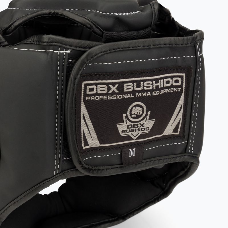 DBX BUSHIDO "Black Master" boxerská prilba čierna 4