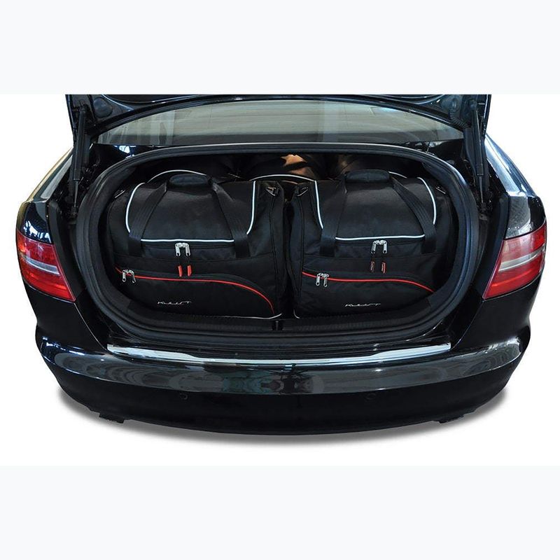 Súprava tašiek do batožinového priestoru auta KJUST Audi A6 Limousine 2004-2011 5 ks black 18