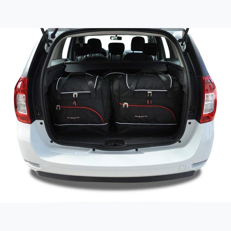Sada tašiek do kufra KJUST Dacia Logan MCV 2013-2020 5 ks black 16