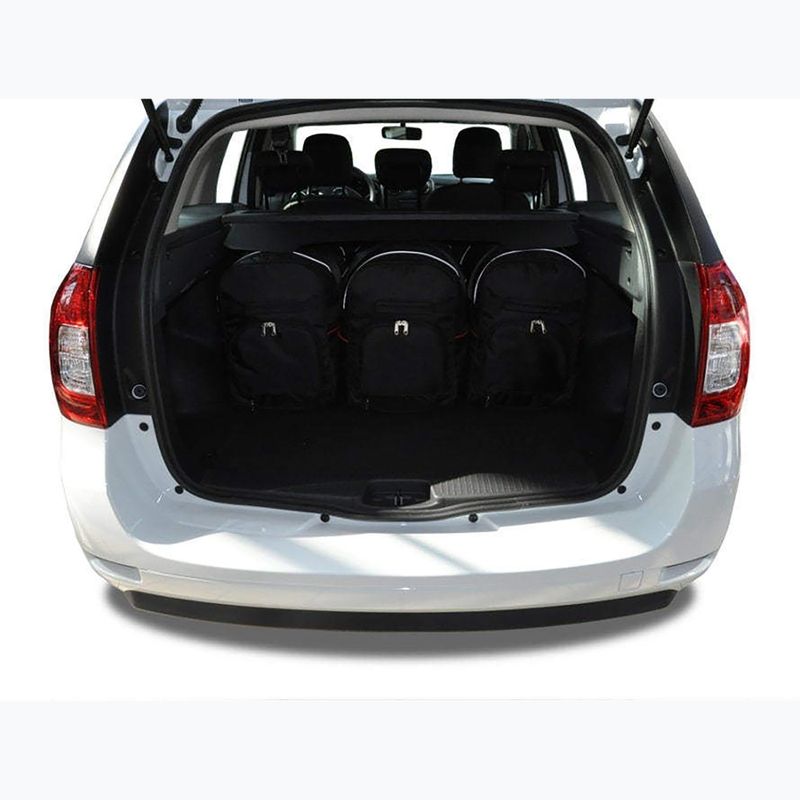 Sada tašiek do kufra KJUST Dacia Logan MCV 2013-2020 5 ks black 17