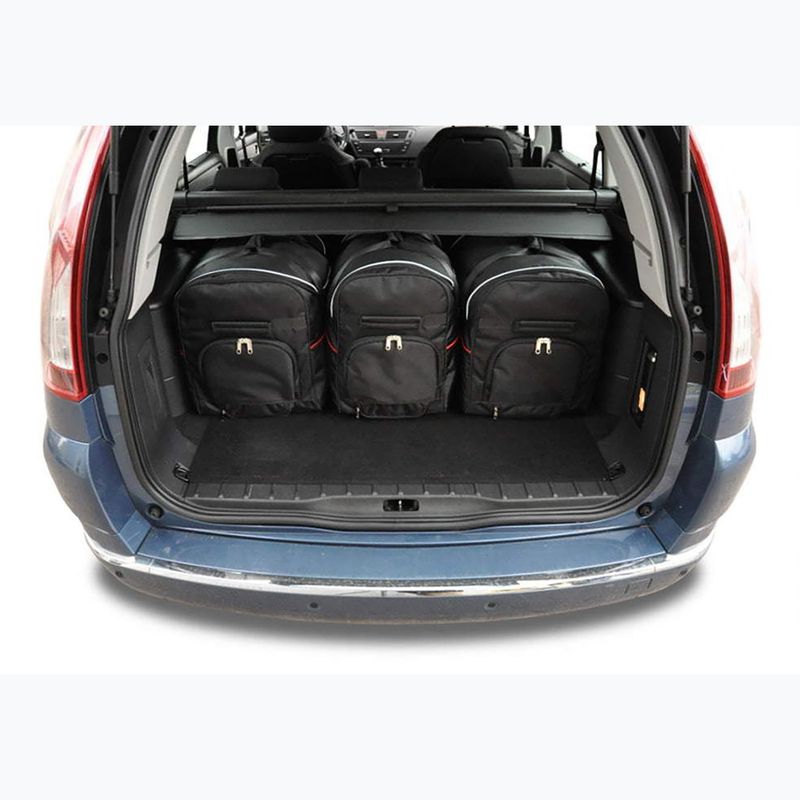 Sada tašiek do kufra KJUST Citroen C4 Grand Picasso 2006-2013 5 ks black 17