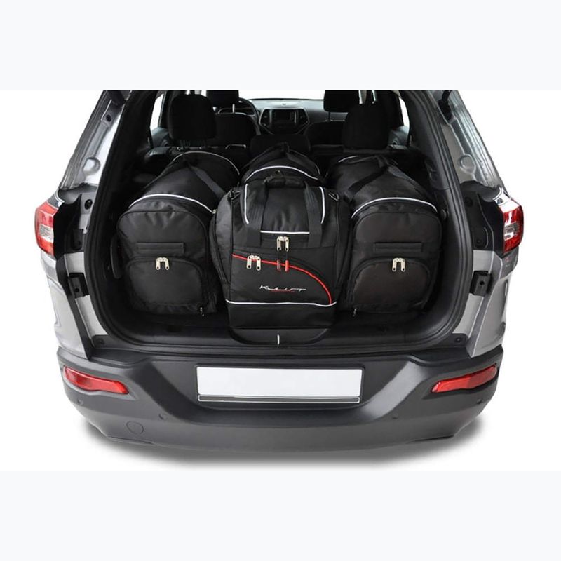 Sada tašiek do kufra KJUST Jeep Cherokee 2014-2020 4 ks black 14