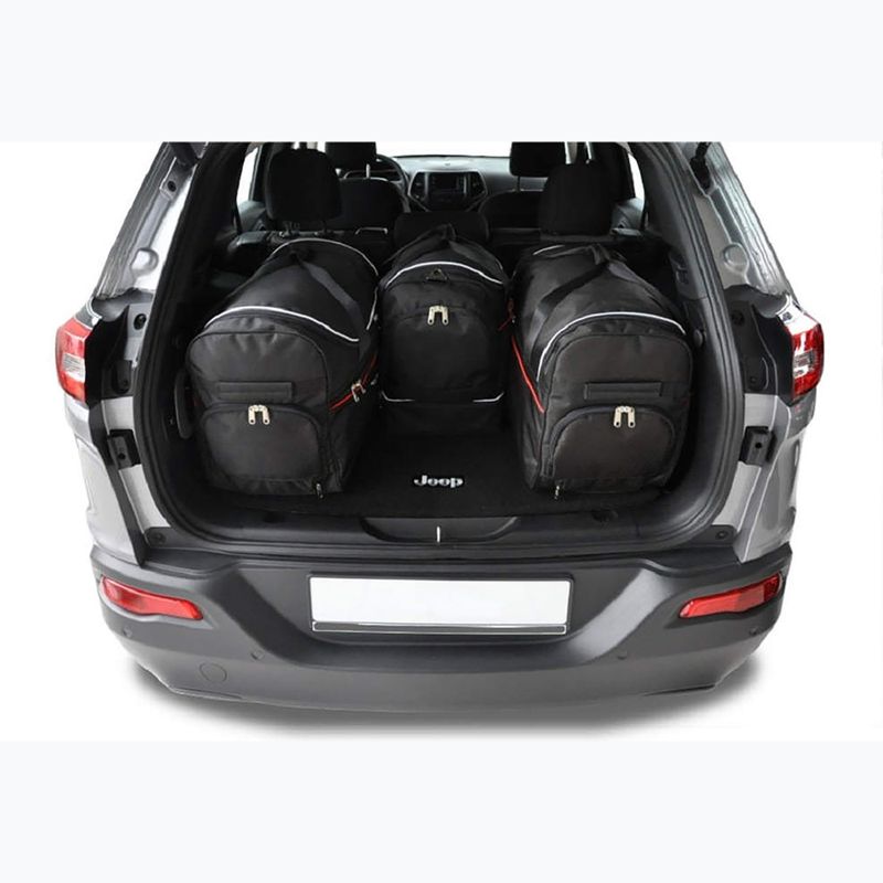 Sada tašiek do kufra KJUST Jeep Cherokee 2014-2020 4 ks black 15