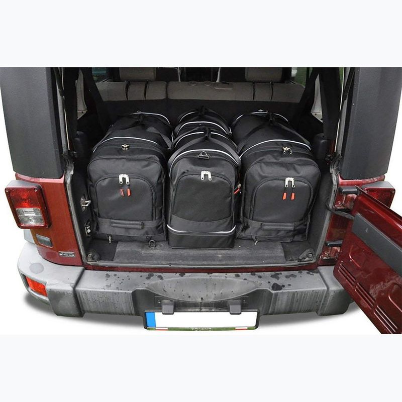 Sada tašiek do kufra KJUST Jeep Wrangler 2007-2018 4 ks black 14