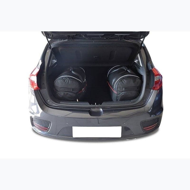 Sada tašiek do kufra KJUST Kia Cee'D Hatchback 2012-2018 4 ks black 18