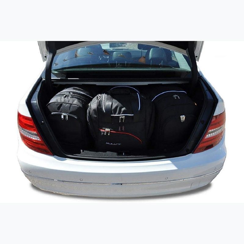 Sada tašiek do kufra KJUST Mercedes-Benz C Limousine 2006-2014 4 ks. čierna 12