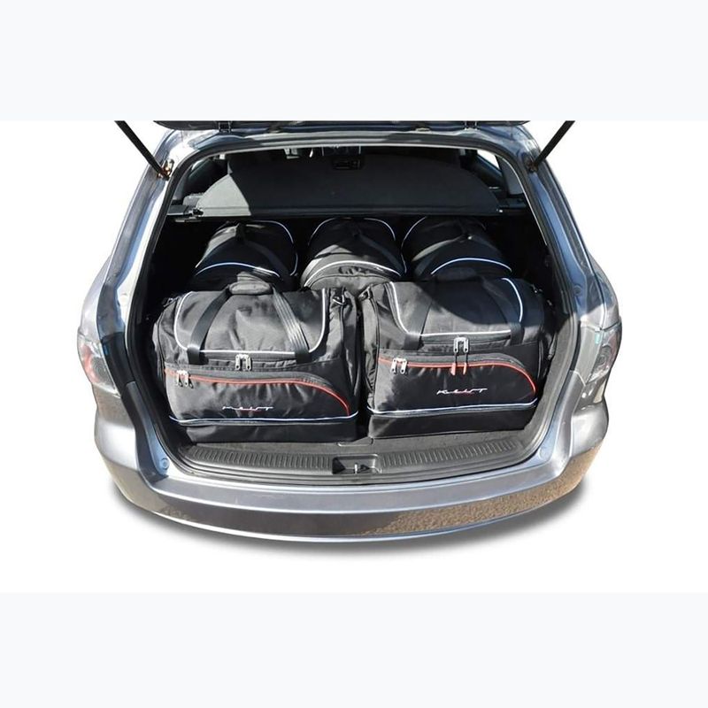 Sada tašiek do kufra KJUST Mazda 6 Kombi 2002-2008 5 ks. čierna 11