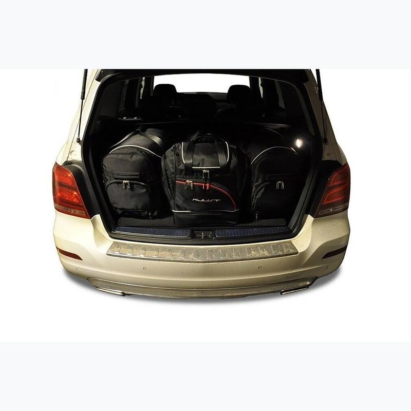 Sada tašiek do kufra KJUST Mercedes-Benz GLK 2008-2015 4 ks. čierna 11
