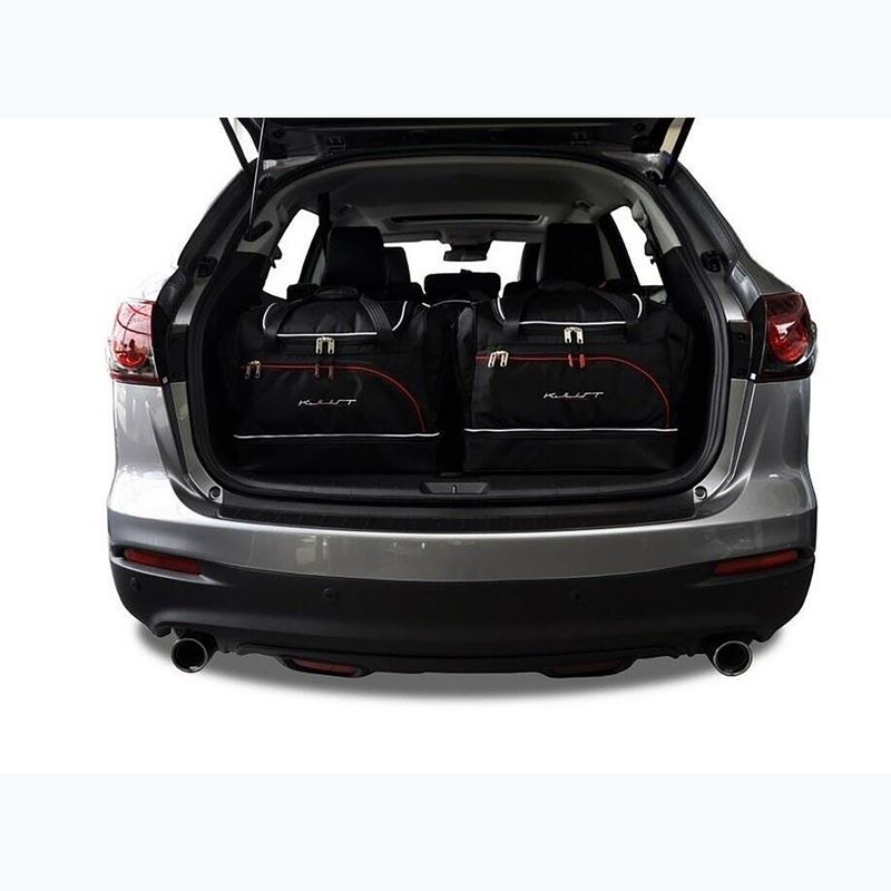 Sada tašiek do kufra KJUST Mazda CX-9 2006-2012 5 ks. čierna 12