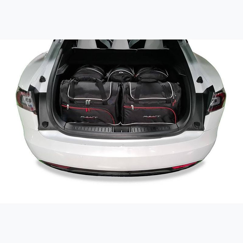 KJUST Tesla Model S 2016-2020 sada tašiek do kufra 7 ks čierna. 16