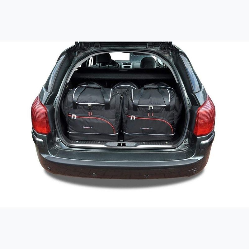 KJUST sada tašiek do kufra Peugeot 5008 2009-2016 5 ks čierna. 14