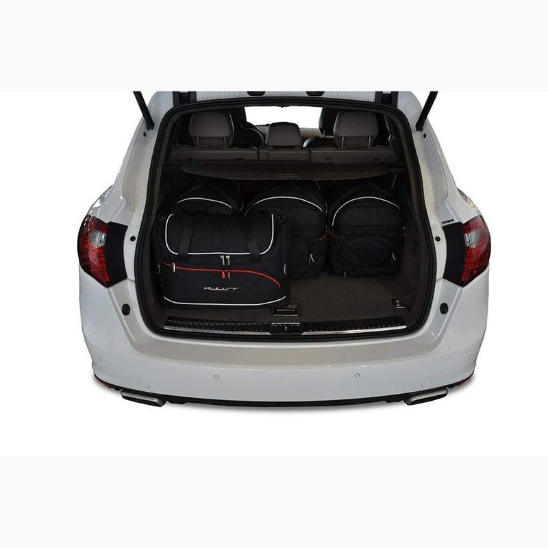 KJUST Porsche Cayenne 2010-2017 sada tašiek do batožinového priestoru 5 ks čierna. 13