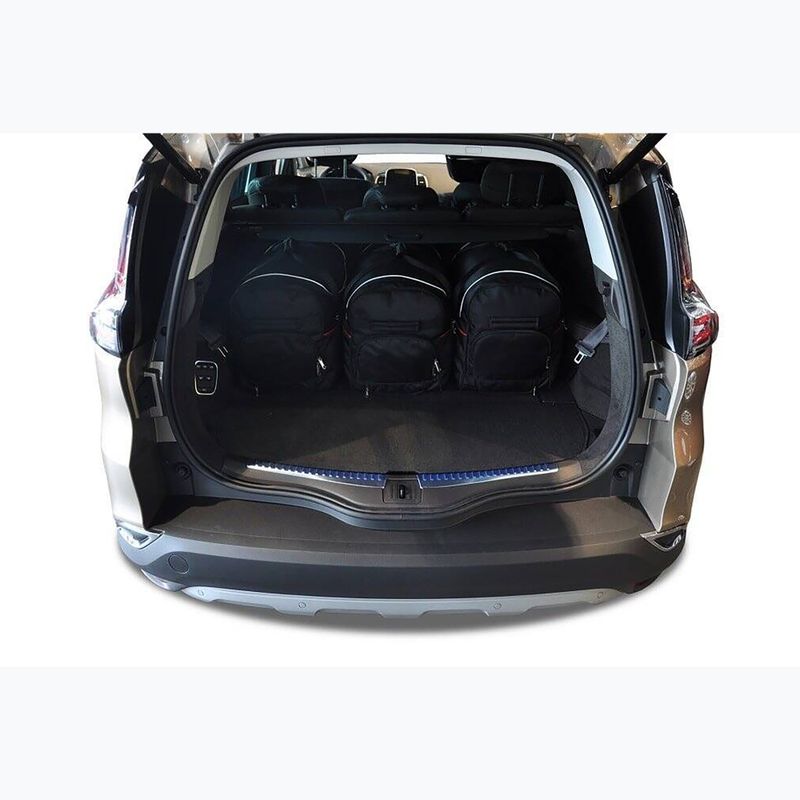 KJUST Renault Espace 2014-2021 sada tašiek do batožinového priestoru 5 ks čierna. 15