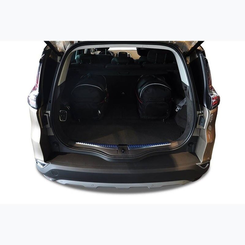 KJUST Renault Espace 2014-2021 sada tašiek do batožinového priestoru 5 ks čierna. 16