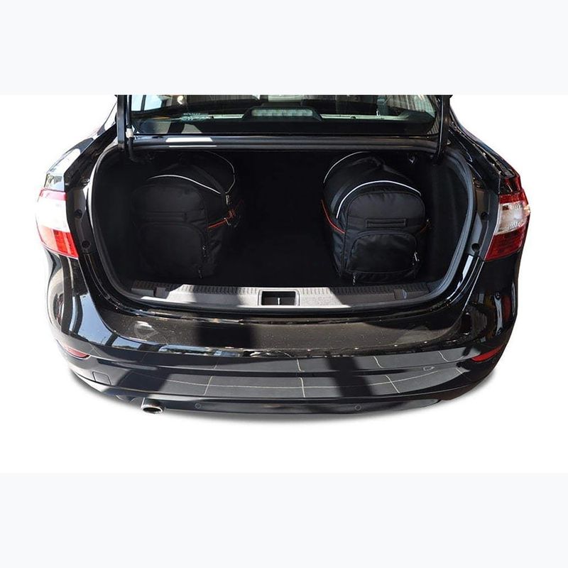 KJUST sada tašiek do batožinového priestoru Renault Fluence Limousine 2009-2016 5 ks čierna. 17