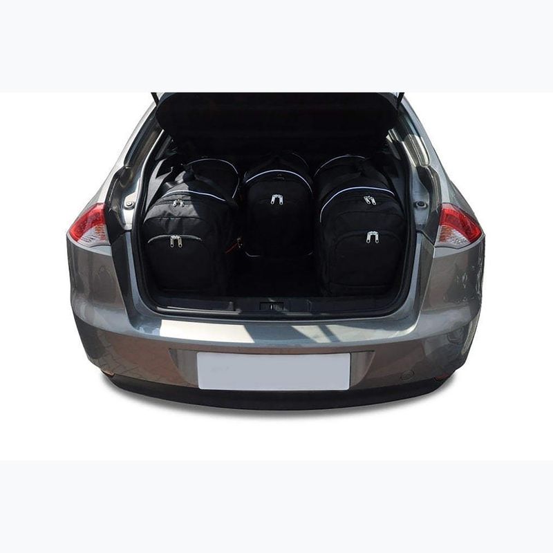 KJUST sada tašiek do batožinového priestoru Renault Laguna Hatchback 2007-2015 4 ks čierna. 15