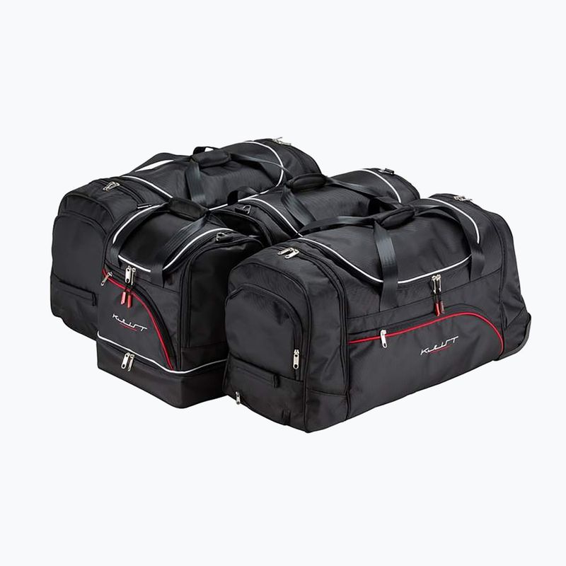 KJUST sada tašiek do kufra Seat Altea XL 2004-2015 4 ks čierna.