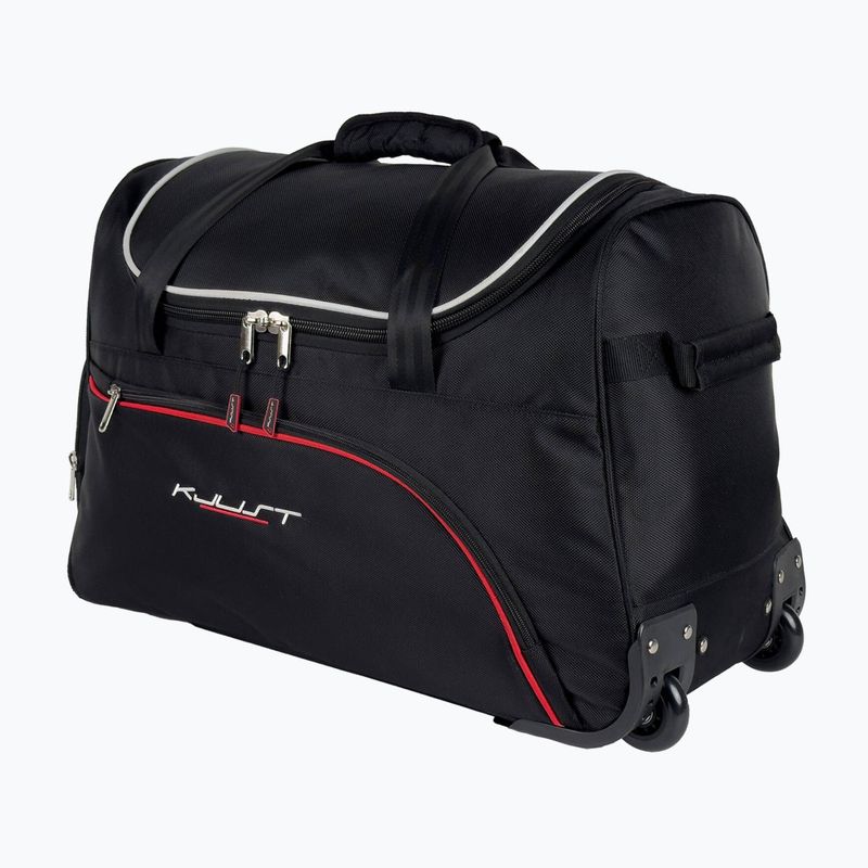 KJUST sada tašiek do kufra Seat Ibiza Hatchback 2008-2017 3 ks čierna. 3