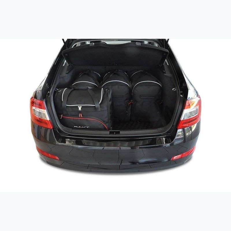 KJUST Sada tašiek do kufra Škoda Octavia Liftback 2013-2020 5 ks čierna. 13