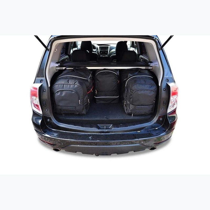 KJUST Subaru Forester 2008-2013 sada tašiek do batožinového priestoru 4 ks čierna. 14