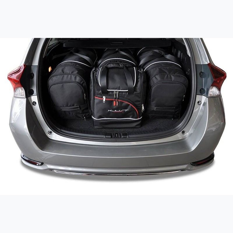 Súprava tašiek do batožinového priestoru KJUST Toyota Auris Touring Sports 2013-2018 4 ks black 13